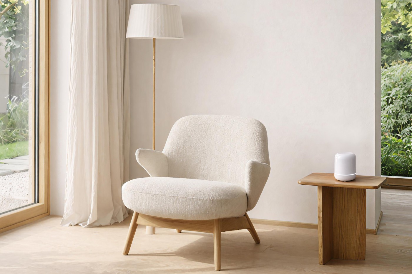 Clervo Radon in a living room